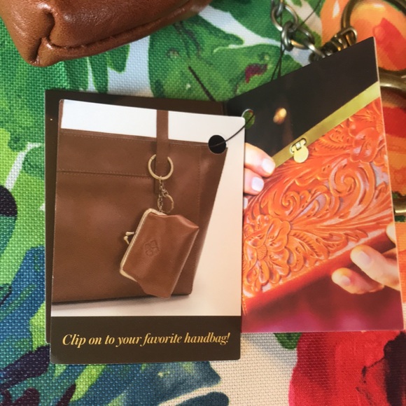 Brand New Patricia Nash Genuine Leather Heritage Borse Florence Coin Purse - Picture 8 of 14